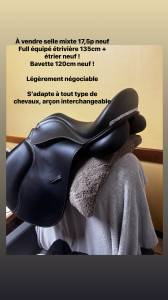 Sella mista Wintec Waldausen confort  17.5