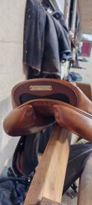 Sella da salto ostacoli Delgrange  17.5