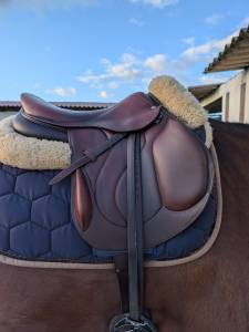 Sella da cross Devoucoux  17.5