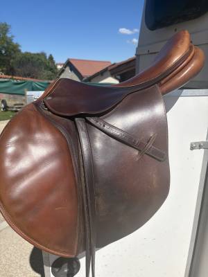 Sella da salto ostacoli Childeric  17