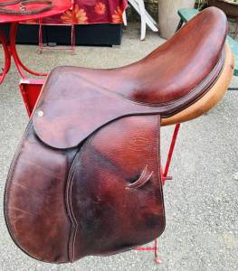 Sella da salto ostacoli Devoucoux  17