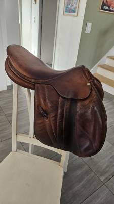 Sella da salto ostacoli Butet  17.5