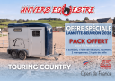 Trailer Cheval Libert&eacute; TOURING COUNTRY 2 Cavalli 2026 Nuovo