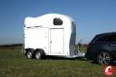 Trailer Cheval Liberté Gold One "White Line" blanc 1,5 Cavalli 2024 Nuovo