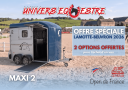 Trailer Cheval Libert&eacute; DUOMAX 2 Cavalli 2026 Nuovo