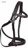 Wonder Care Leather Crossover Bitless Bridle with reins