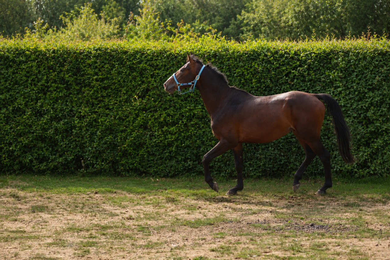 Castrone Pony da Sella Belgio In vendita 2022 Baio scuro ,  dallas van overis
