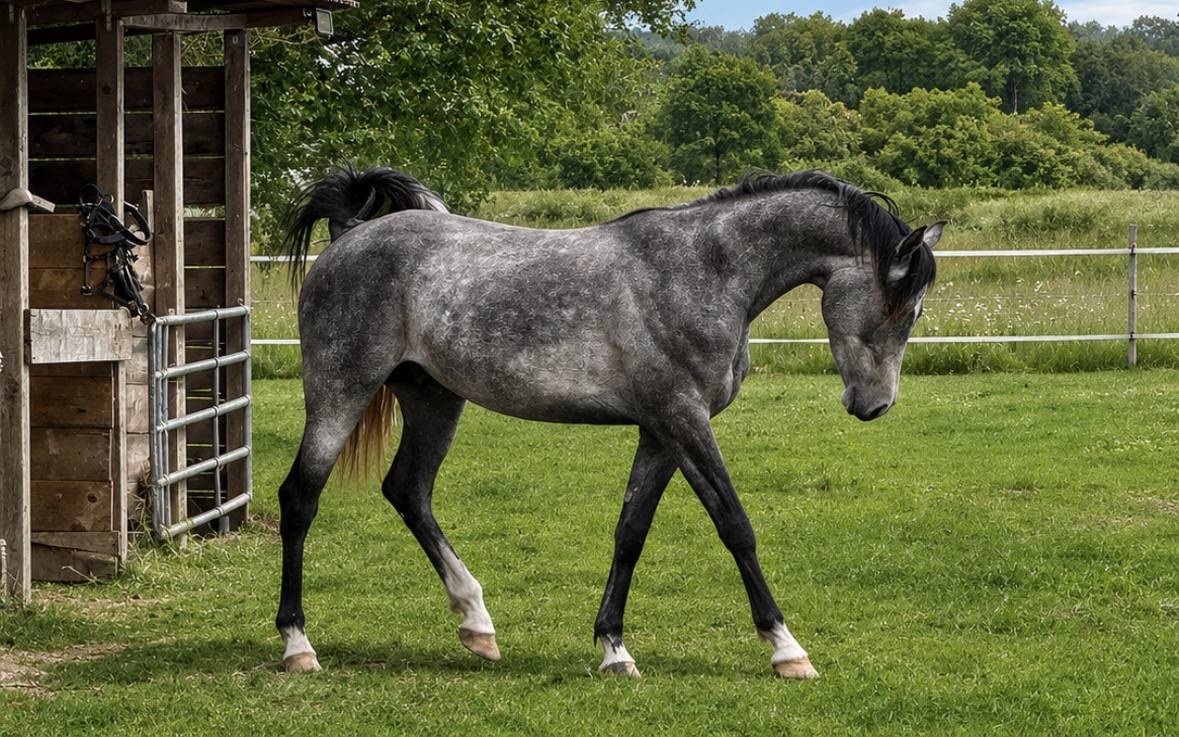 Intero Purosangue Arabo In vendita 2023 Grigio