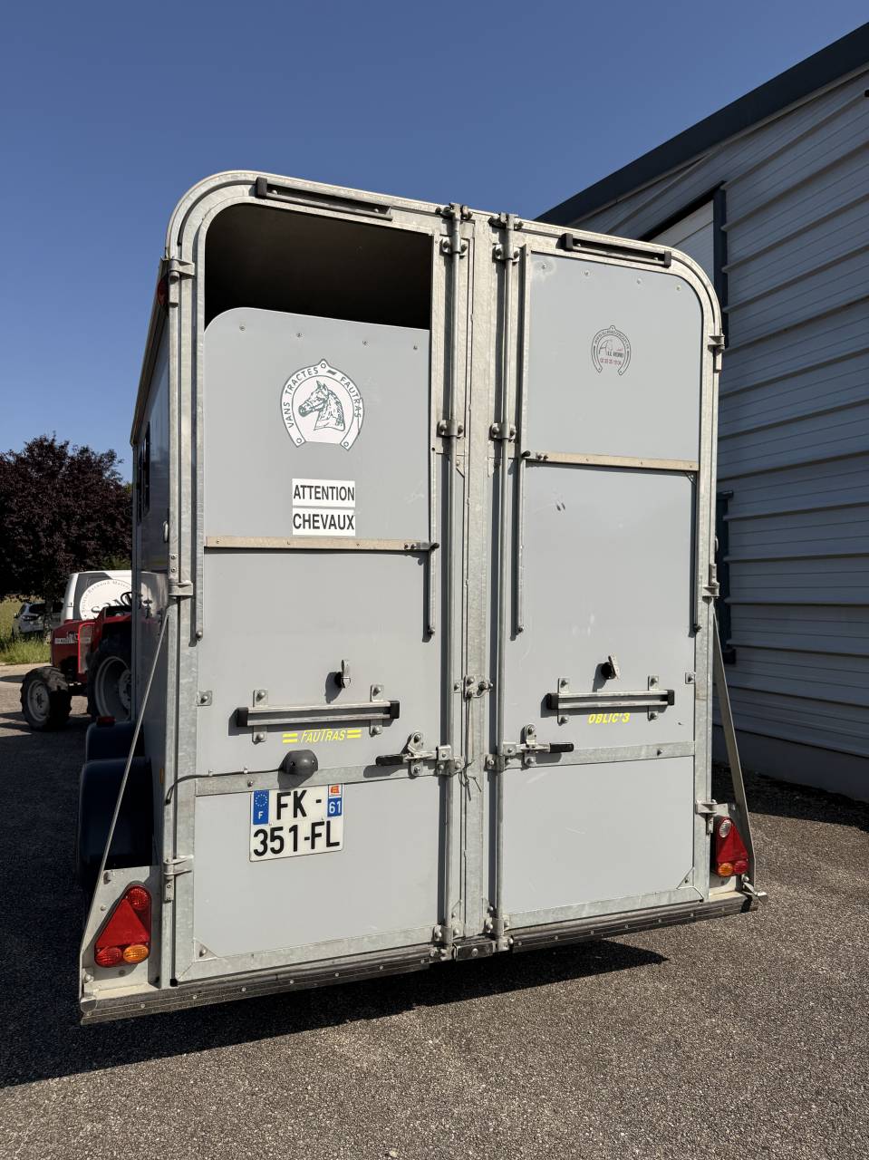 Trailer Fautras OBLIC +3  3 Cavalli 2019 Occasione