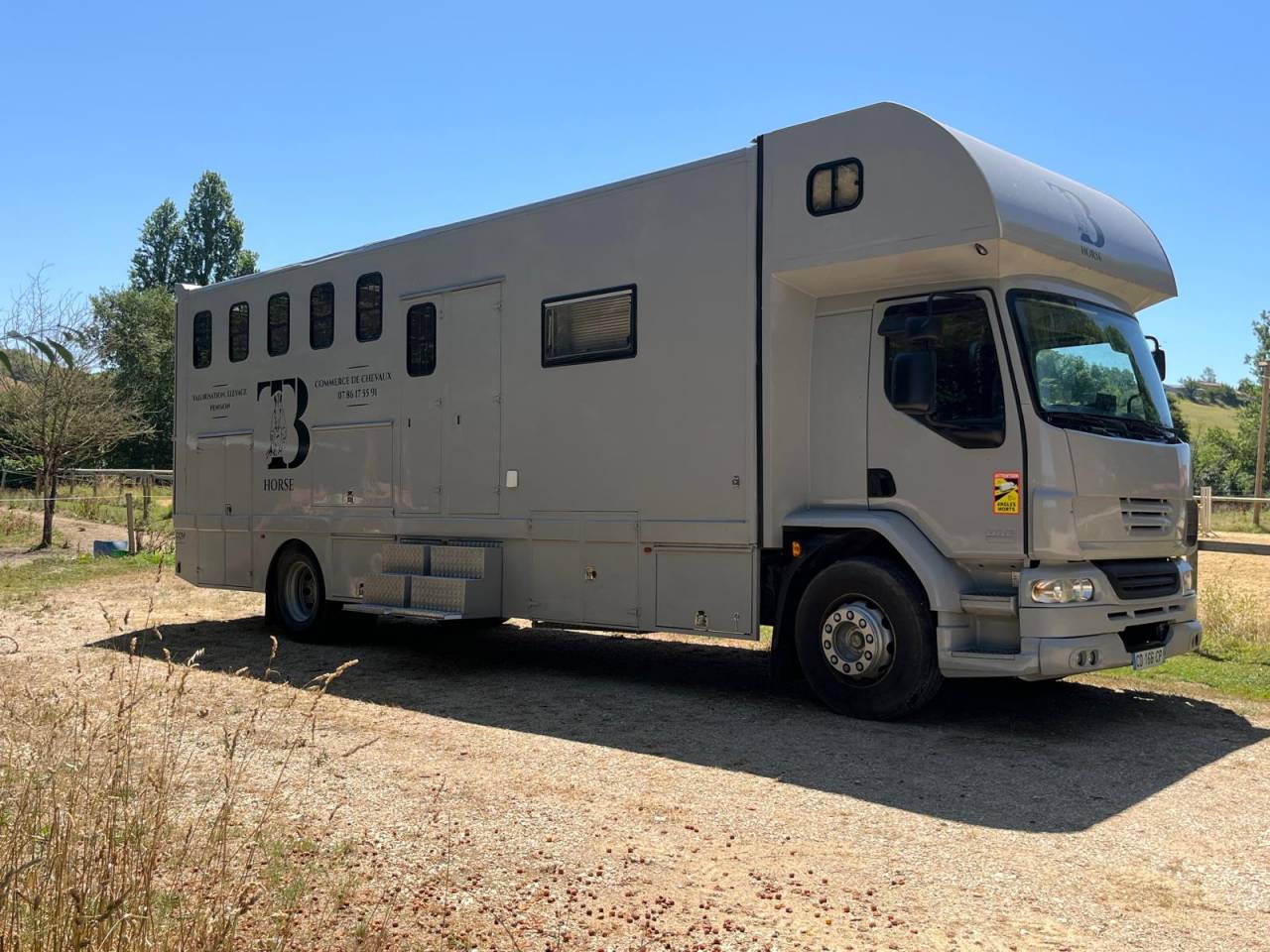 Camion per Cavalli Daf living 2008 Occasione