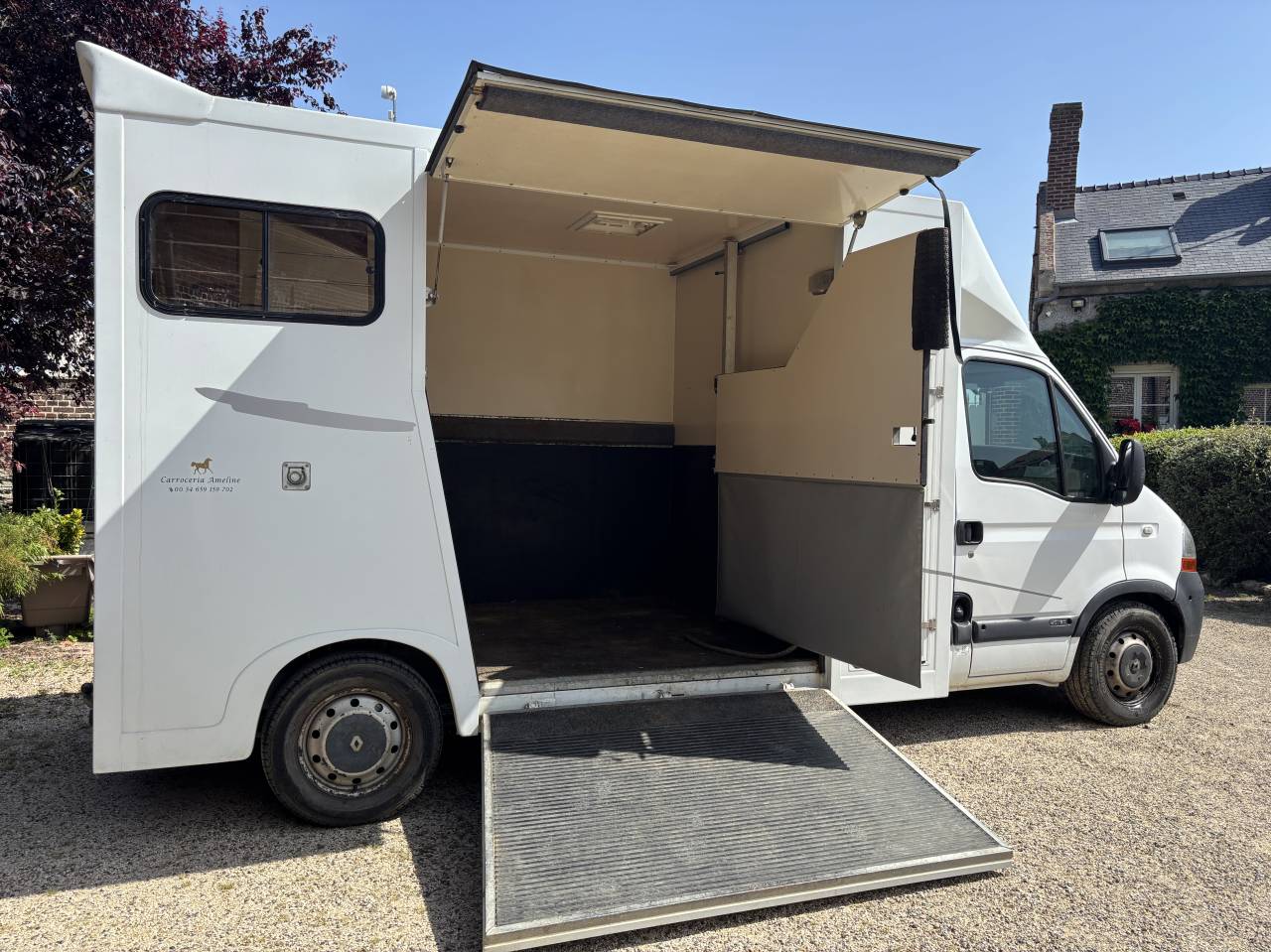 Trailer Renault Master 2 Cavalli 2008 Occasione