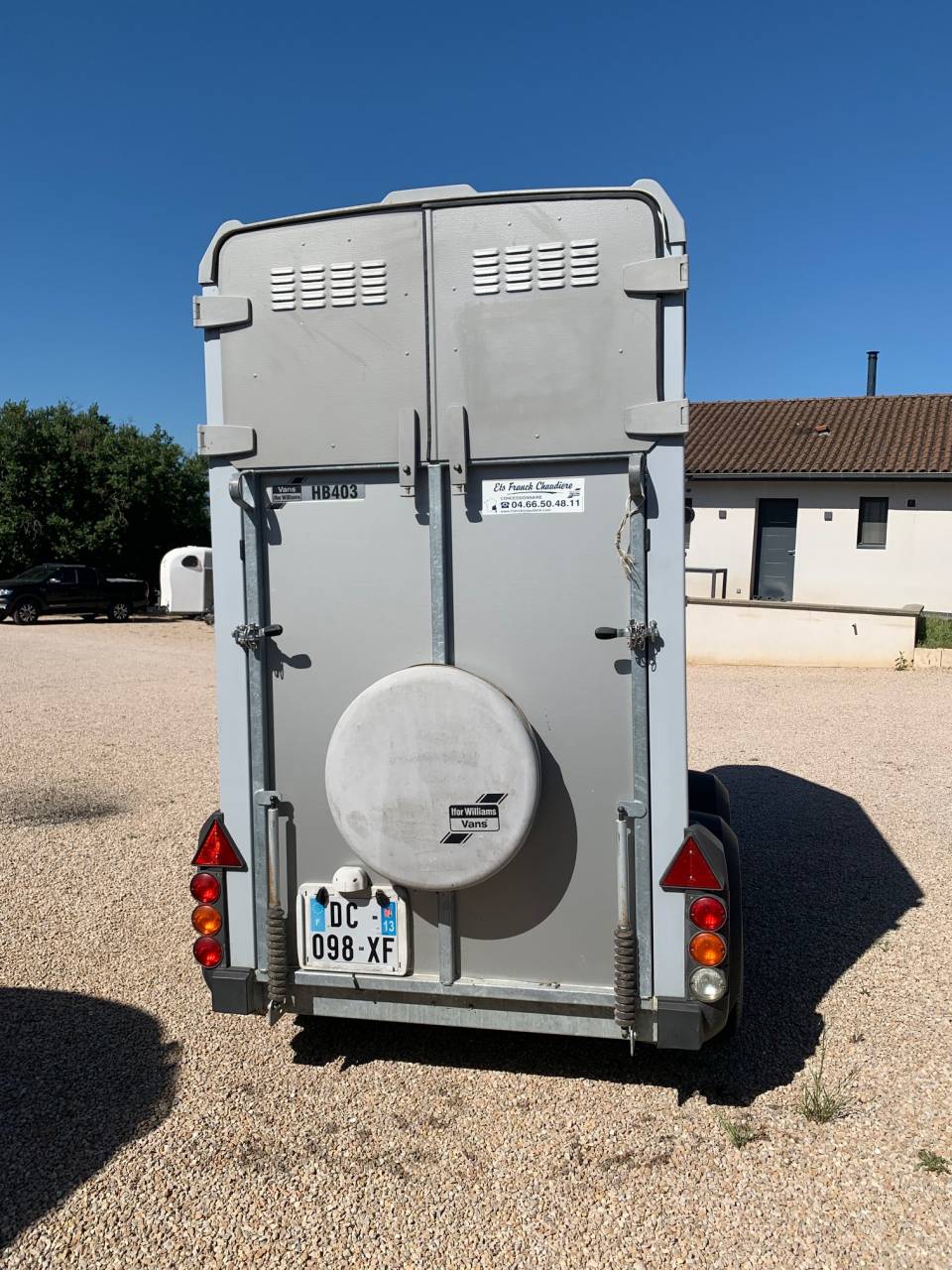 Trailer Ifor Williams HB403 1,5 Cavalli 2014 Occasione