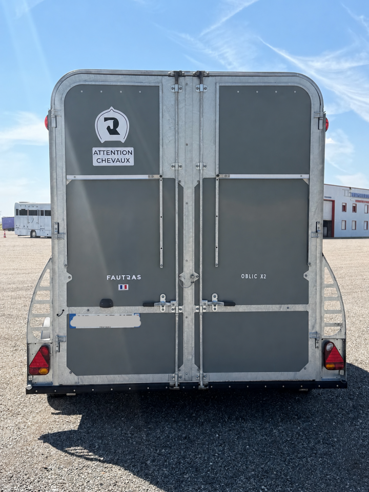 Trailer Fautras OBLIC X2 2 Cavalli 2025 Occasione