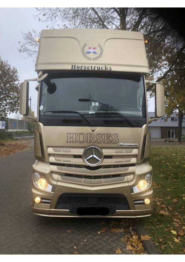 VAN MERCEDES ACTROS TRASPORTO 6 CAVALLI anno 2015