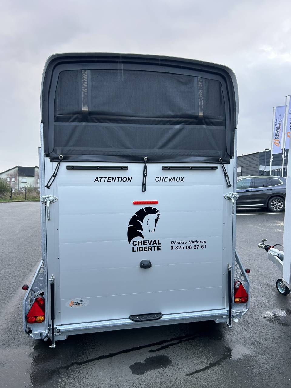 Trailer Cheval Libert&eacute; Gold origins aluline 2 Cavalli 2026 Nuovo