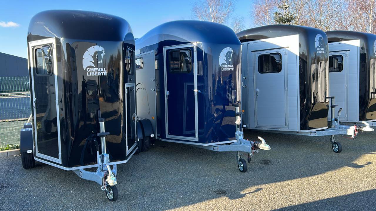 Trailer Cheval Libert&eacute; Gold 3 luxe 2 Cavalli 2026 Nuovo