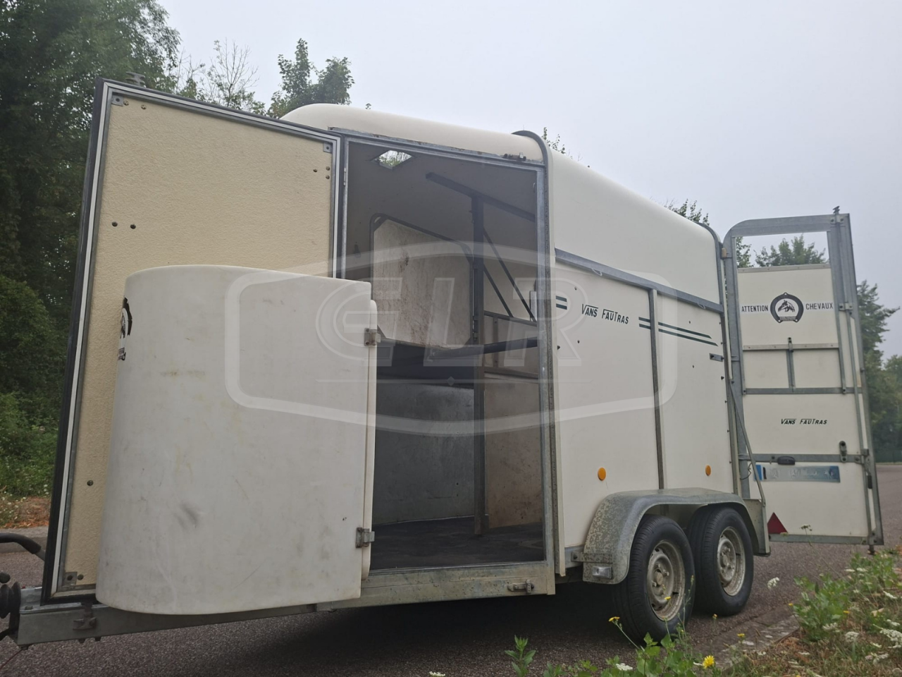 Trailer Fautras PROVAN 2 Cavalli 2007 Occasione