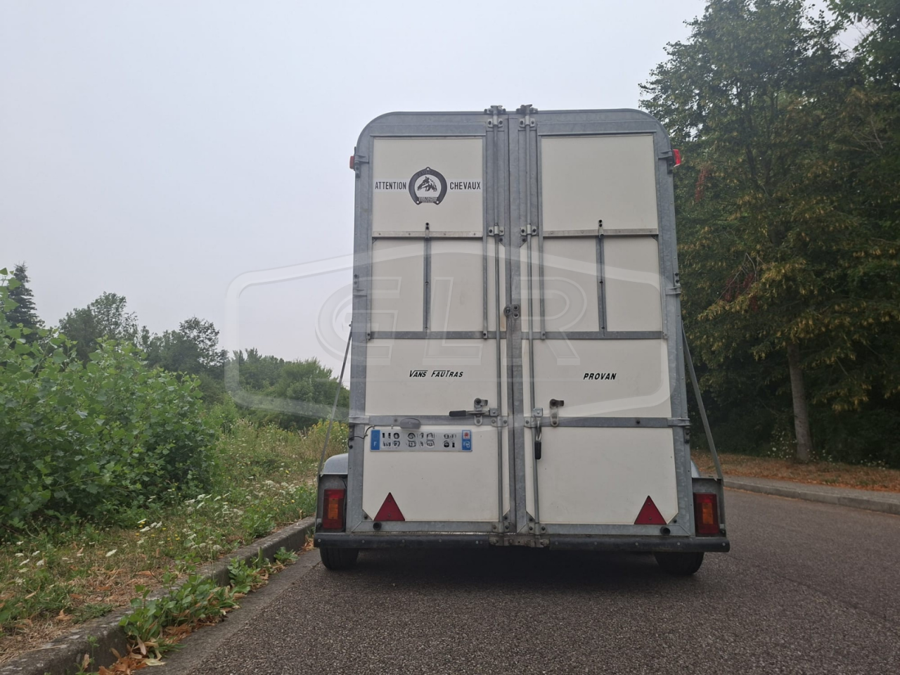 Trailer Fautras PROVAN 2 Cavalli 2007 Occasione