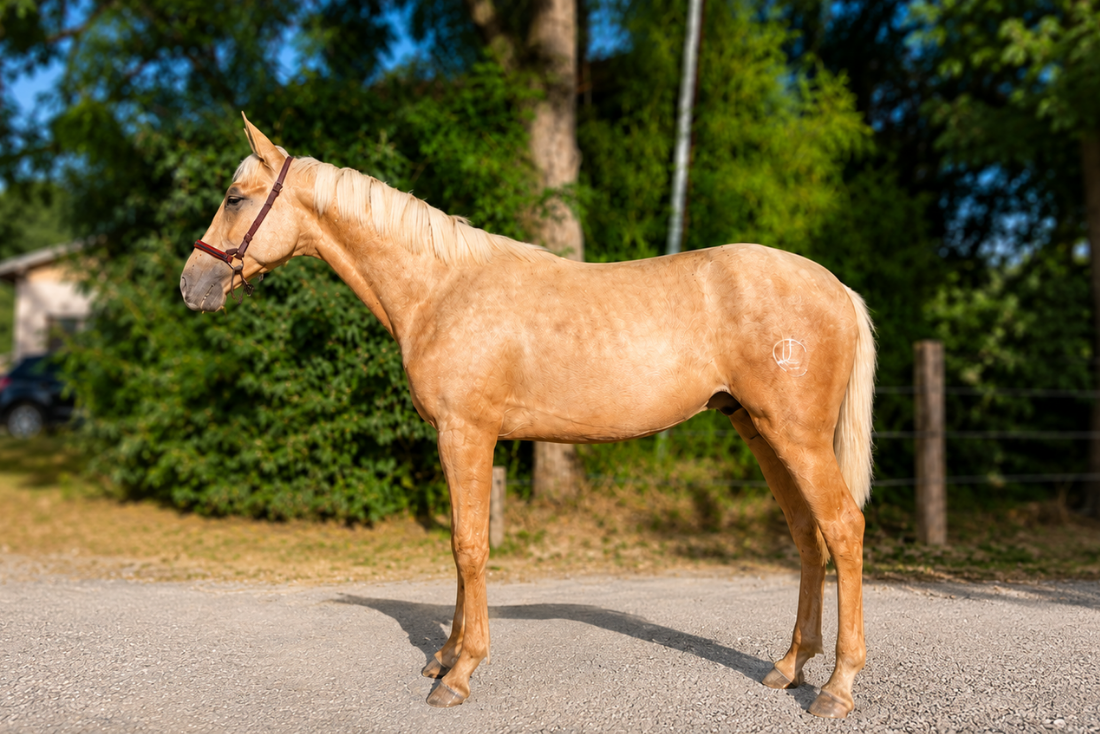 Puledro PRE Andaluso In vendita 2025 Palomino ,  ADAGIO CALLER