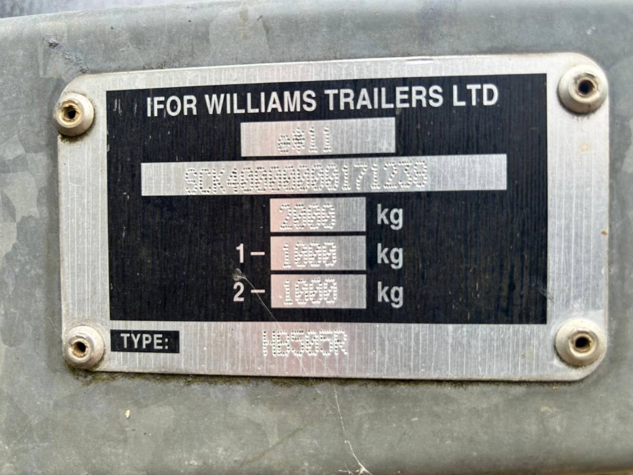 Trailer Ifor Williams HB505R 2 Cavalli 1996 Occasione