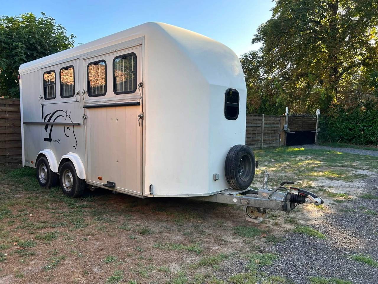Trailer Cheval Libert&eacute; Optimax 4 3 Cavalli 2018 Occasione