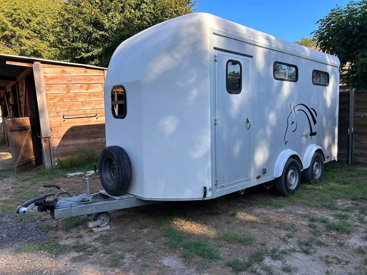 Trailer Cheval Libert&eacute; Optimax 4 3 Cavalli 2018 Occasione