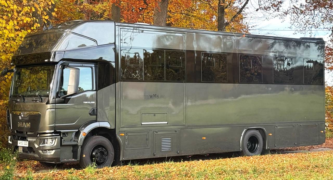 Camion per Cavalli Man MAN TGM 15.290 WMS POP OUT 2026 Nuovo