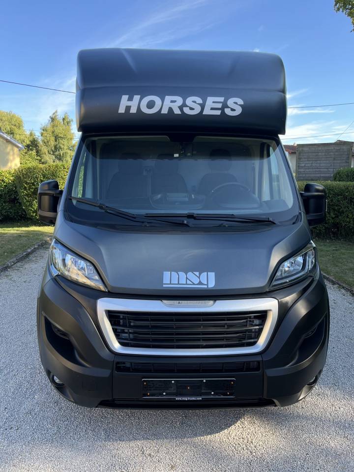 Van per Cavalli Peugeot PEUGEOT BOXER BLUEHDI 165 MSG STALLION LIGHT 2025 Occasione