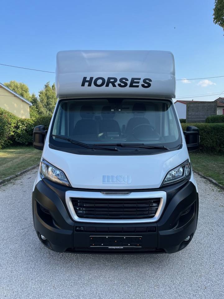 Van per Cavalli Peugeot PEUGEOT BOXER BLUEHDI 165 MSG STALLION LIGHT 2025 Occasione