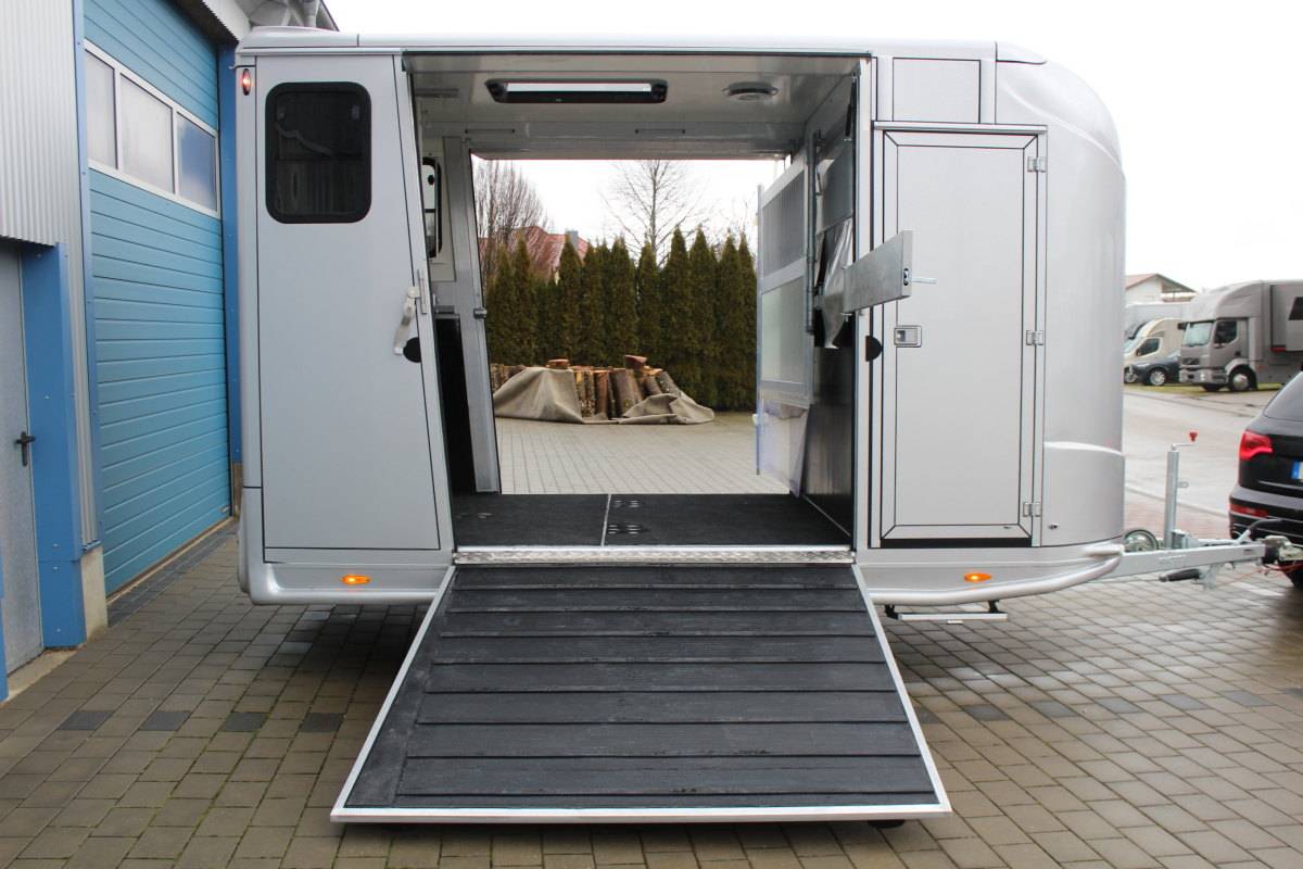 Rimorchio Cavalli Anka REMORQUE ANKA 2 CHEVAUX STALLION DOUBLE PONT & SEL 2026 Nuovo