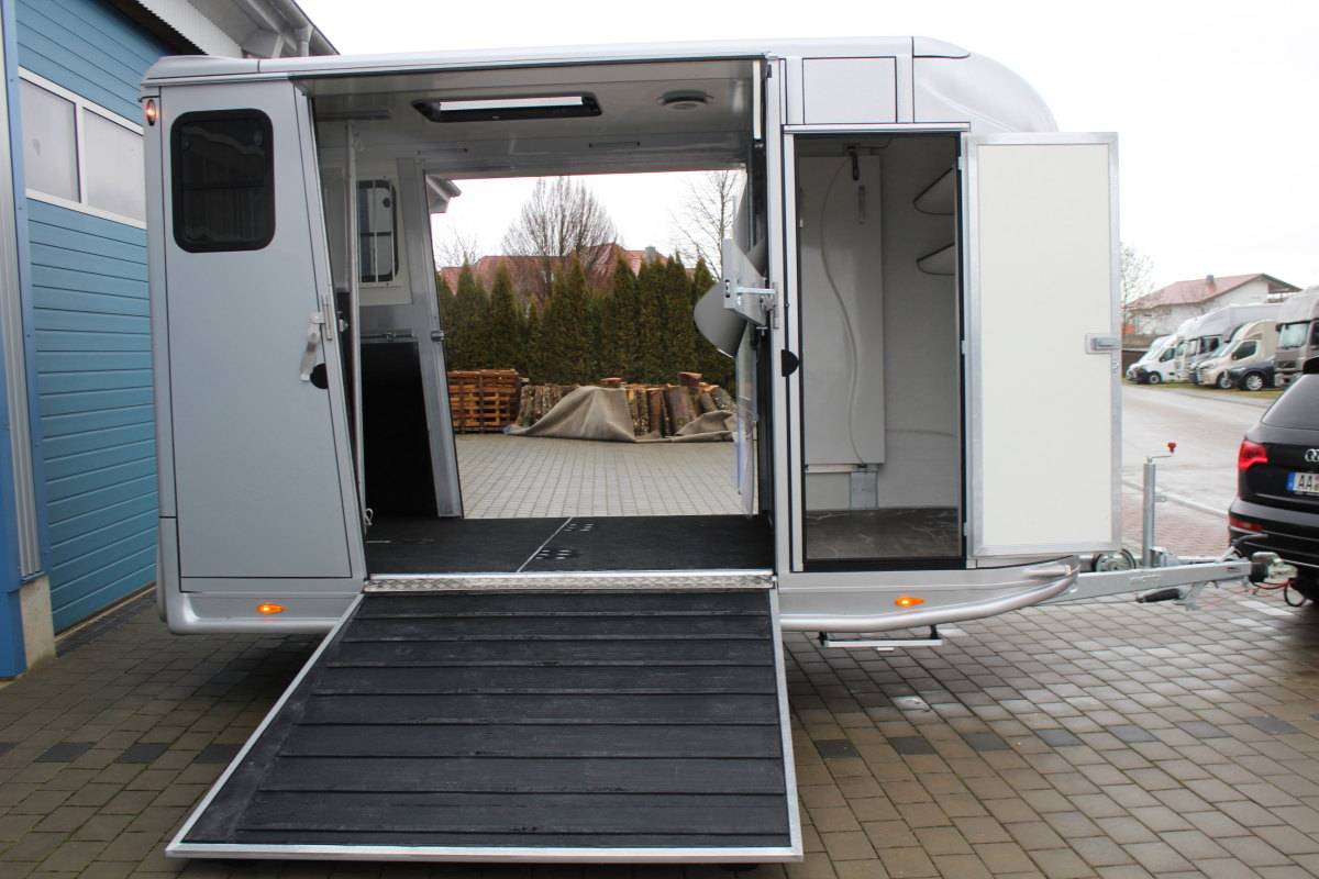 Rimorchio Cavalli Anka REMORQUE ANKA 2 CHEVAUX STALLION DOUBLE PONT & SEL 2026 Nuovo