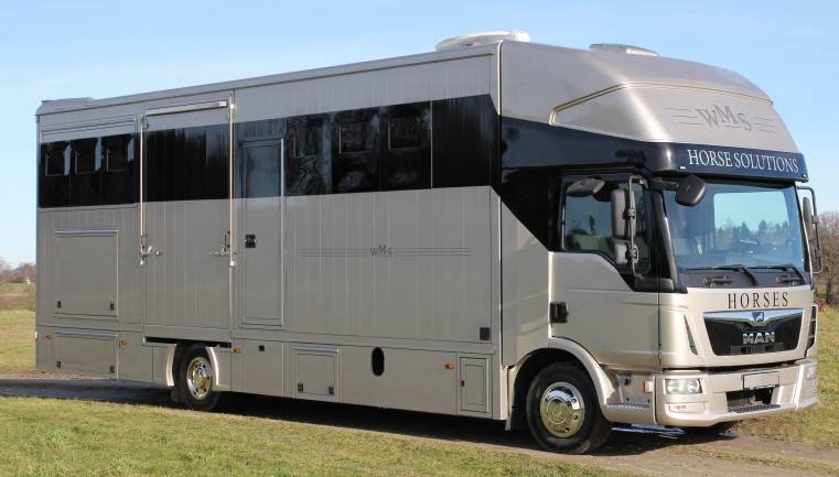 Camion per Cavalli Man MAN TGL 12.250 WMS POP OUT 2014 Occasione