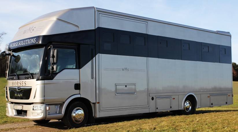 Camion per Cavalli Man MAN TGL 12.250 WMS POP OUT 2014 Occasione