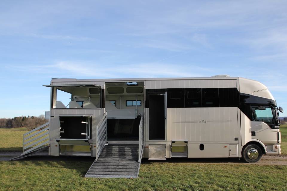 Camion per Cavalli Man MAN TGL 12.250 WMS POP OUT 2014 Occasione