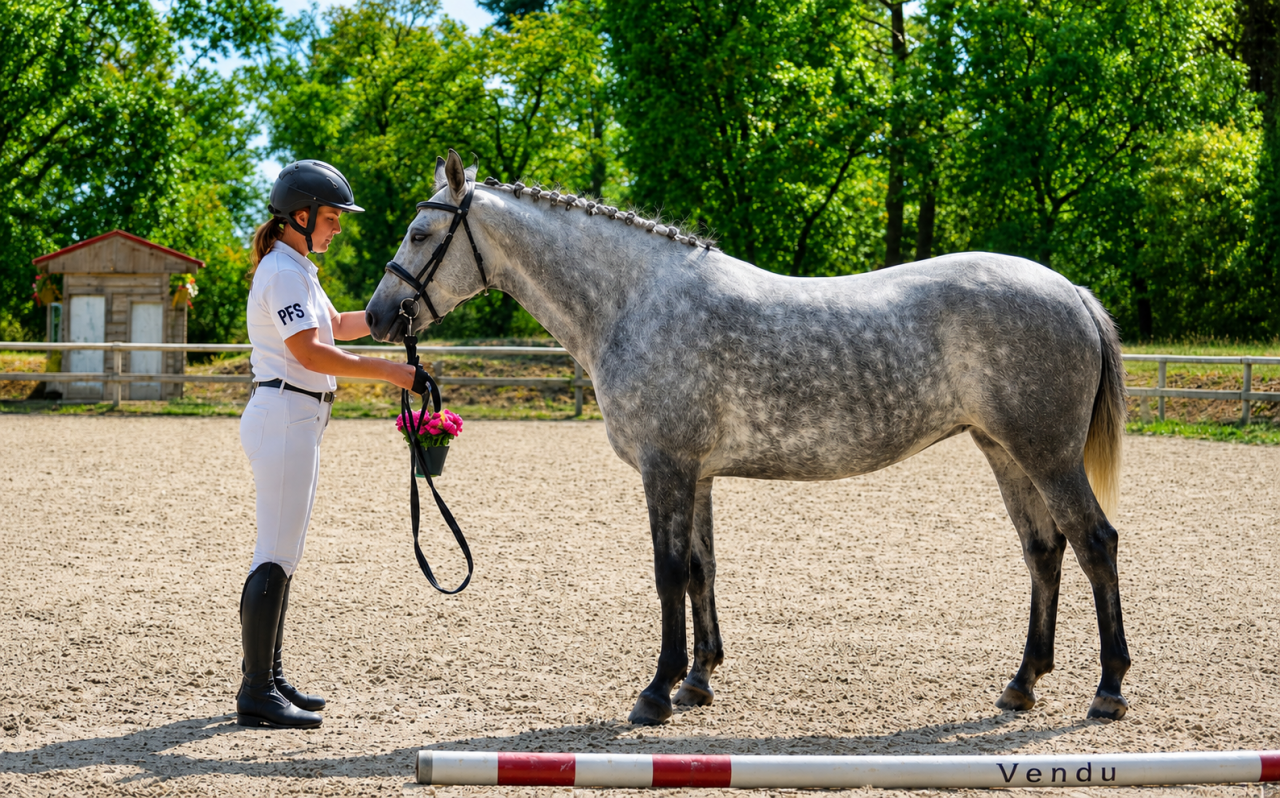 Cavalla PFS Pony Francese da Sella In vendita 2022 Grigio