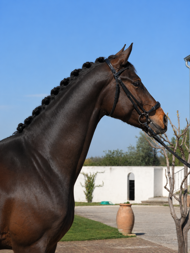 Castrone CDE Caballo Deporte Espanol In vendita 2022 Baio scuro