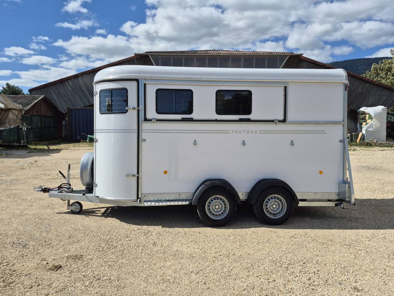 Trailer Fautras oblic +3 3 Cavalli 2026 Nuovo