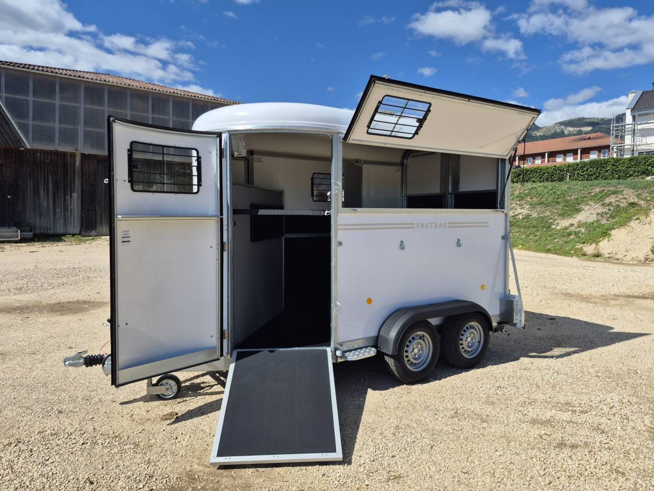 Trailer Fautras Oblic +2 2 Cavalli 2026 Nuovo