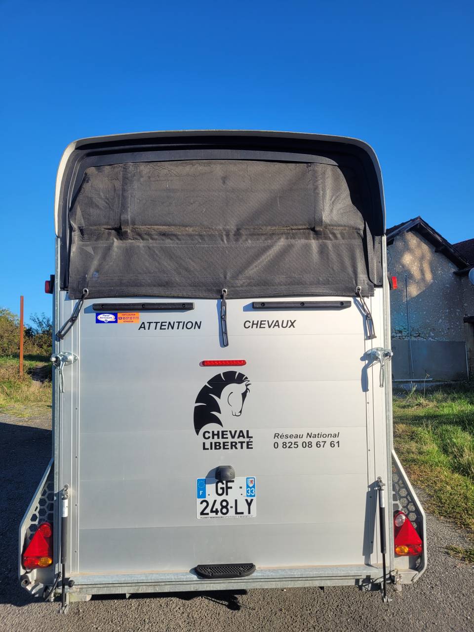 Trailer Cheval Libert&eacute; GOLD 3 PREMIUM 2 Cavalli 2022 Occasione