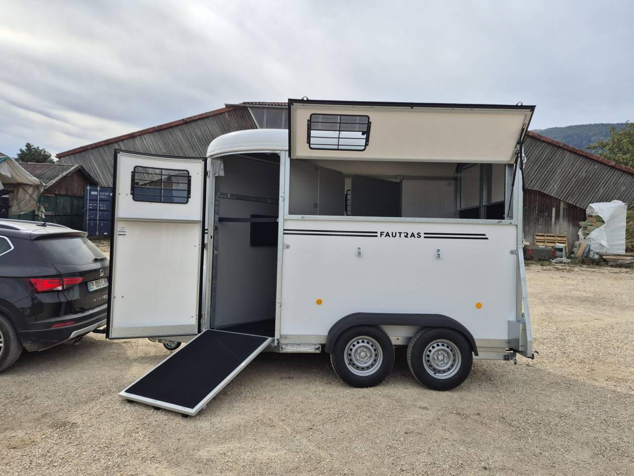 Trailer Fautras Oblic +2 2 Cavalli 2026 Nuovo
