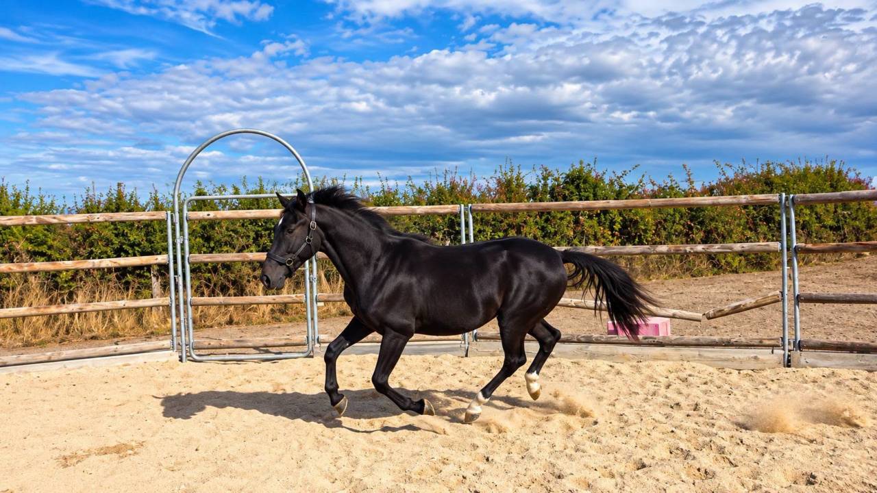 Puledra Paint Horse In vendita 2025 Nero