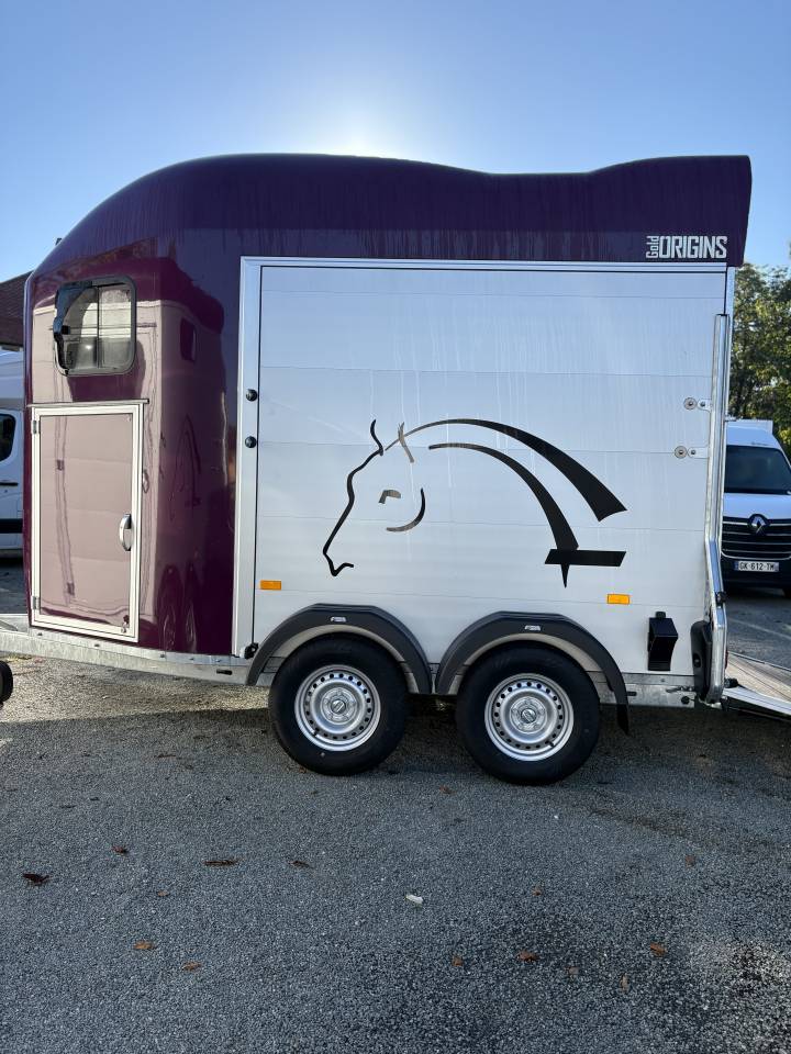 Trailer Cheval Libert&eacute; Gold origins aluline purple  2 Cavalli 2026 Nuovo