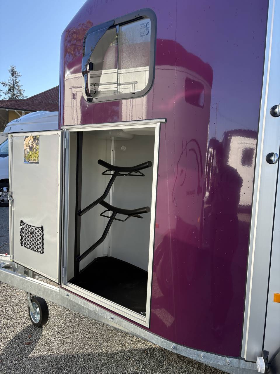 Trailer Cheval Libert&eacute; Gold origins aluline purple  2 Cavalli 2026 Nuovo