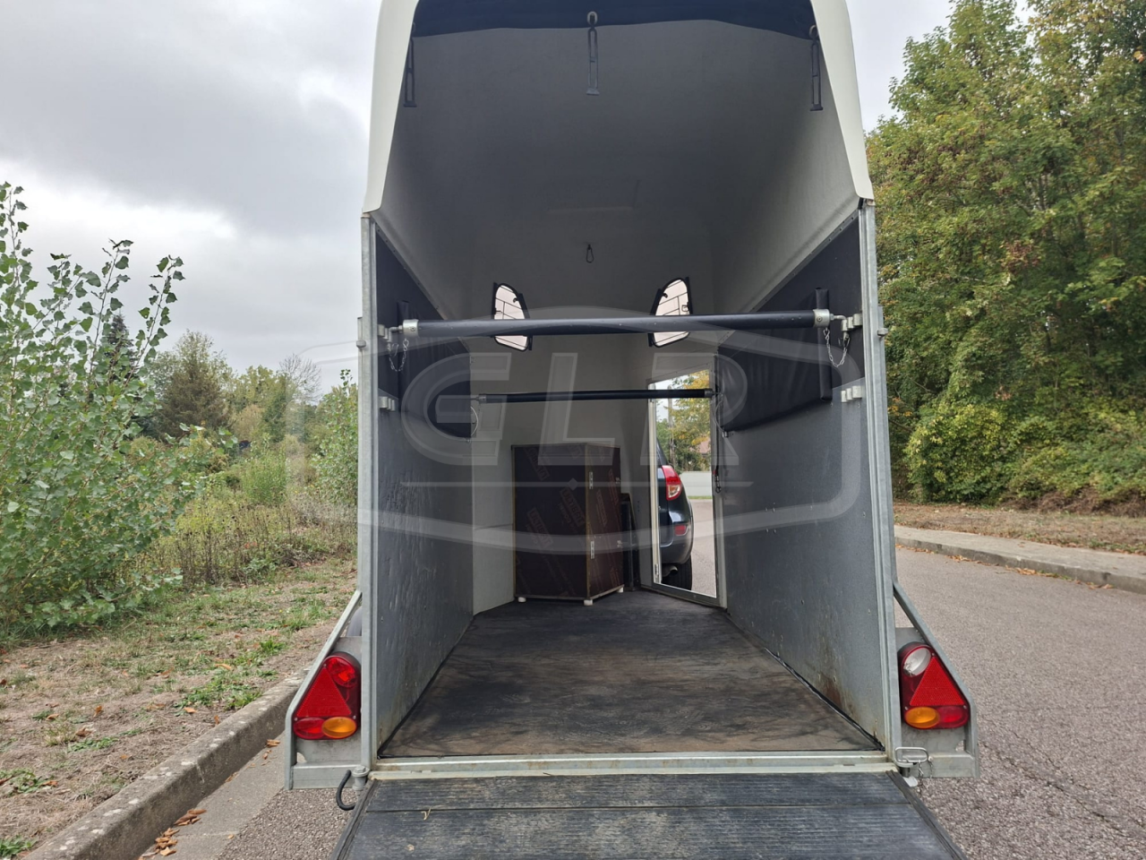 Trailer Cheval Libert&eacute; Gold One White Line 1,5 Cavalli 2020 Occasione