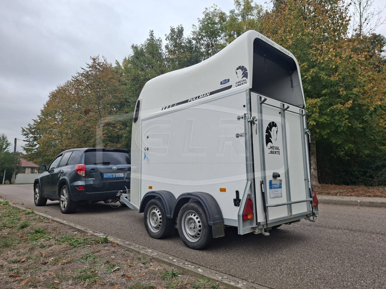 Trailer Cheval Libert&eacute; Gold One White Line 1,5 Cavalli 2020 Occasione