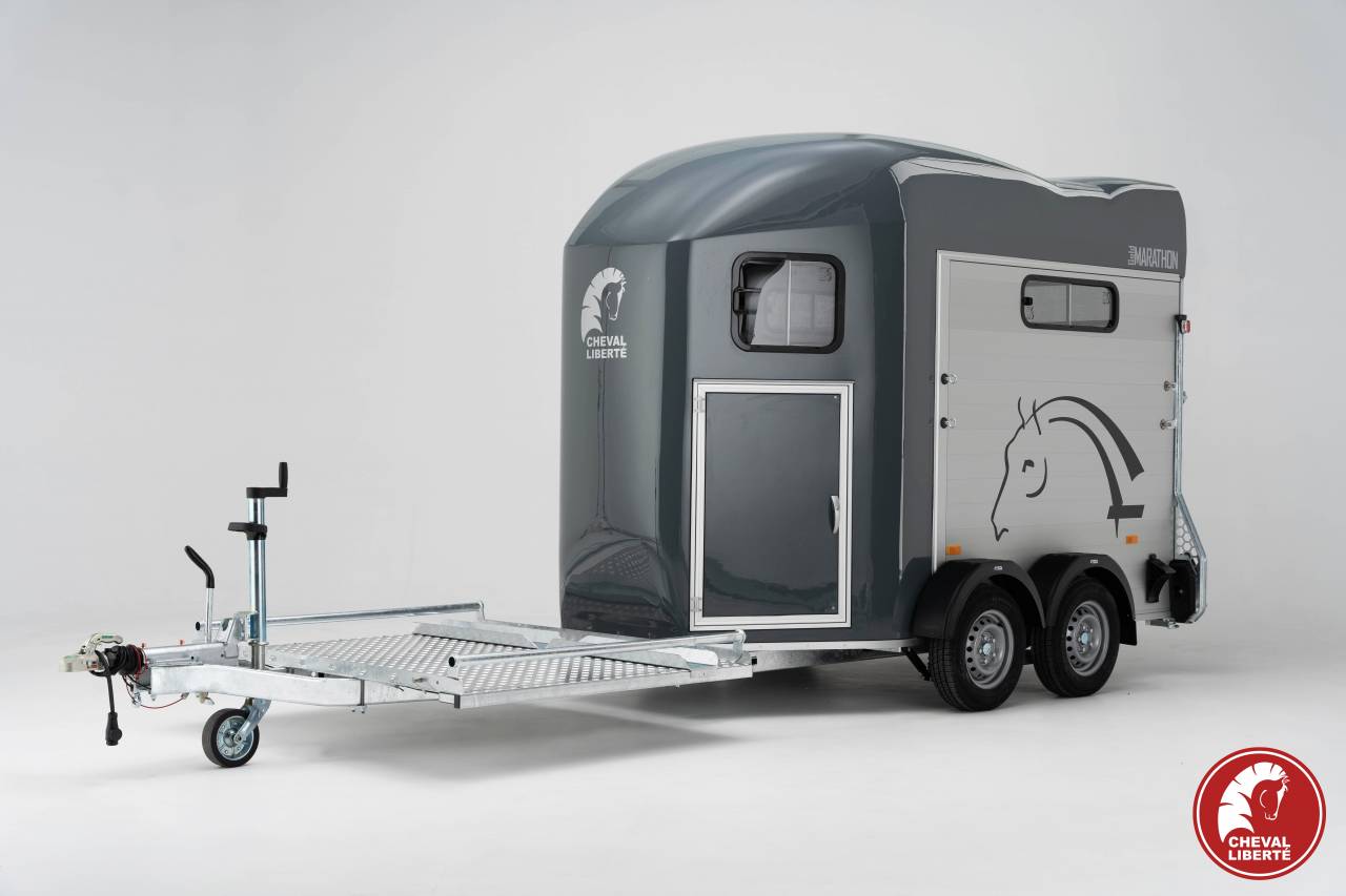 Trailer Cheval Liberté MARATHON 2 Cavalli 2024 Nuovo