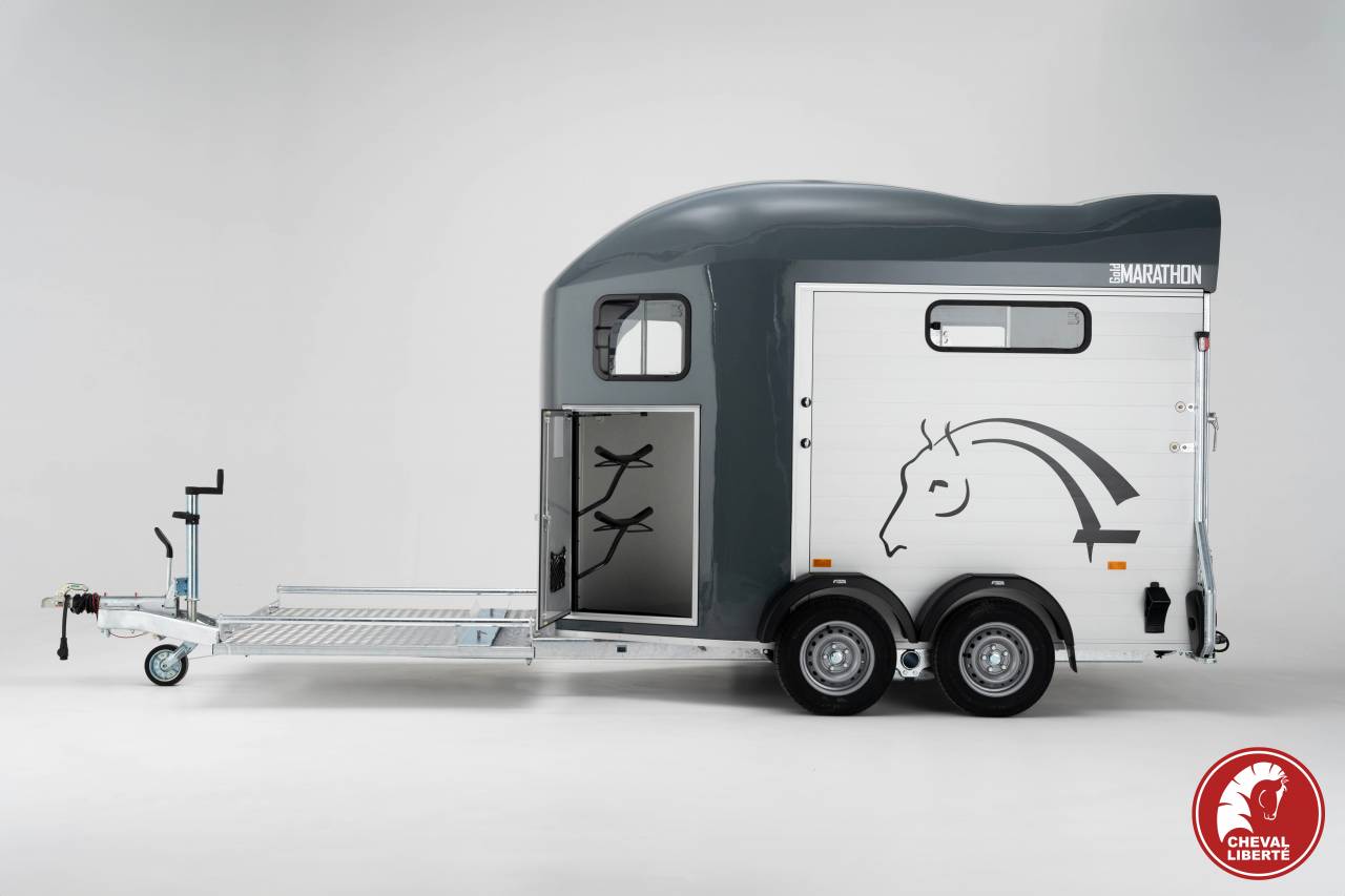 Trailer Cheval Liberté MARATHON 2 Cavalli 2024 Nuovo