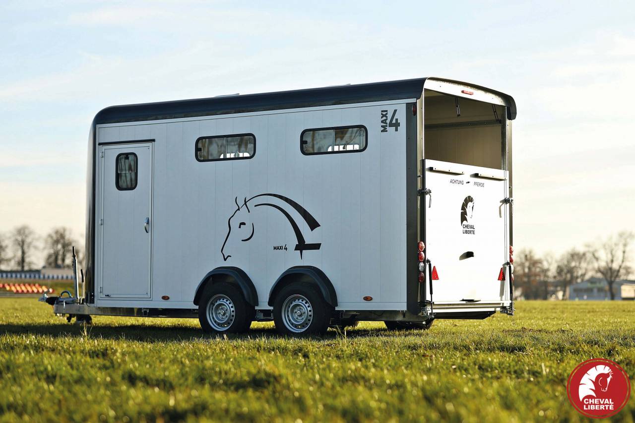 Trailer Cheval Liberté OPTIMAX 4 Cavalli 2024 Nuovo