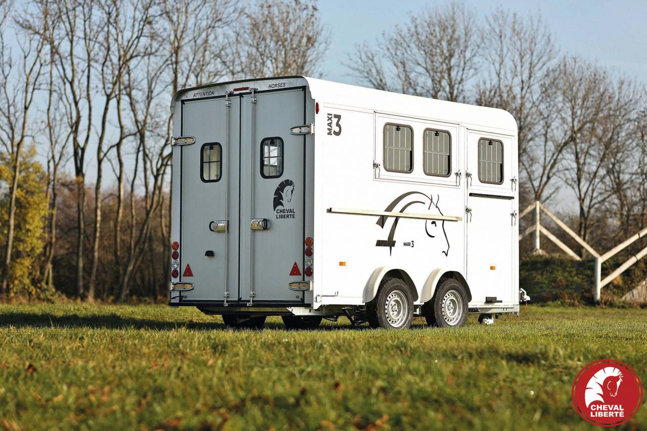 Trailer Cheval Liberté MAXI 3 3 Cavalli 2024 Nuovo