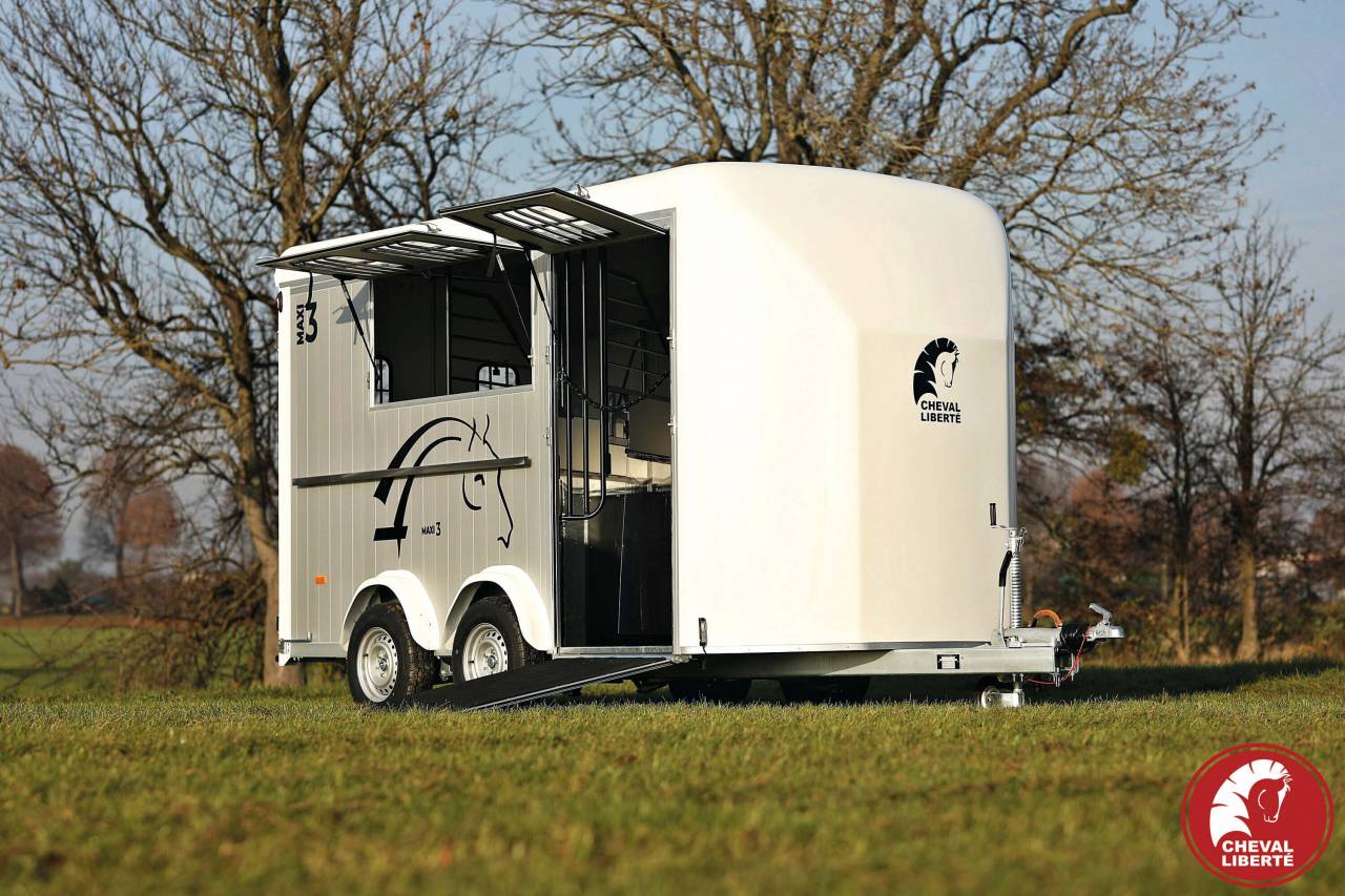 Trailer Cheval Liberté MAXI 3 3 Cavalli 2024 Nuovo